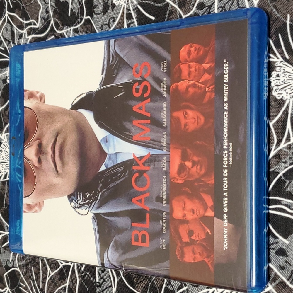 Black Mass DVD and Blu-Ray set